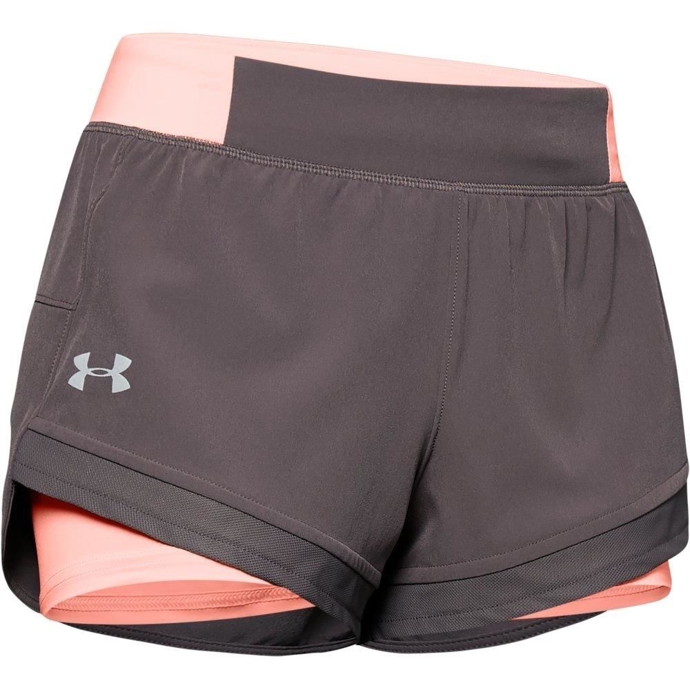 Under Armour Qualifier Speedpocket 2 in 1 Short